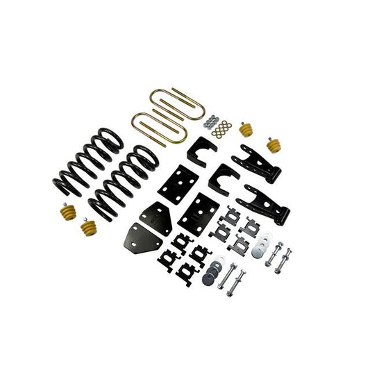 BELLTECH 811 LOWERING KITS Front And Rear Complete Kit W/O Shocks 2002-2005 Dodge Ram 1500 (Std Cab) 2 in. F/5 in. R drop W/O Shocks