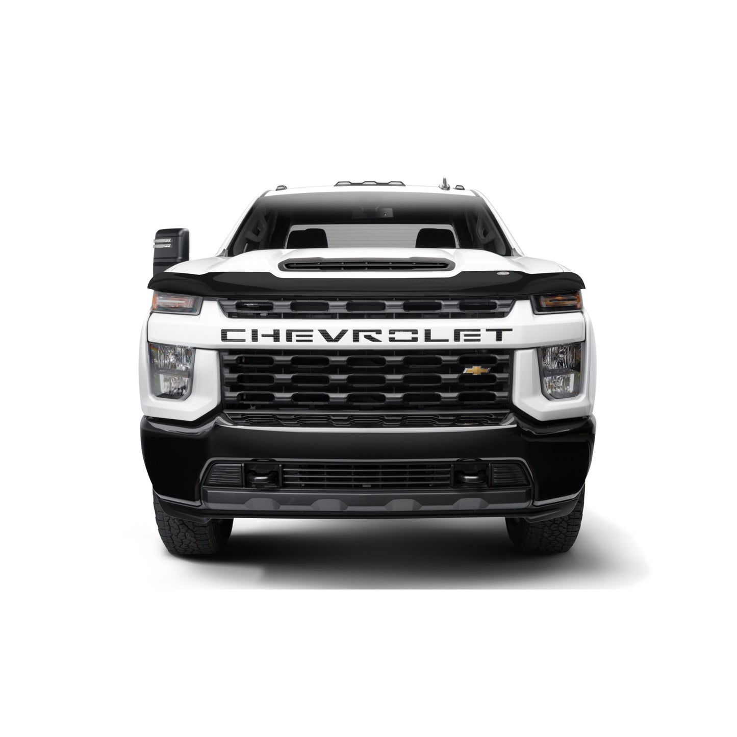 Auto Ventshade 25711 Bugflector II Dark Smoke Hood Shield For 2020-2022 Chevrolet Silverado 2500/3500