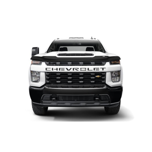 Auto Ventshade 25711 Bugflector II Dark Smoke Hood Shield For 2020-2022 Chevrolet Silverado 2500/3500