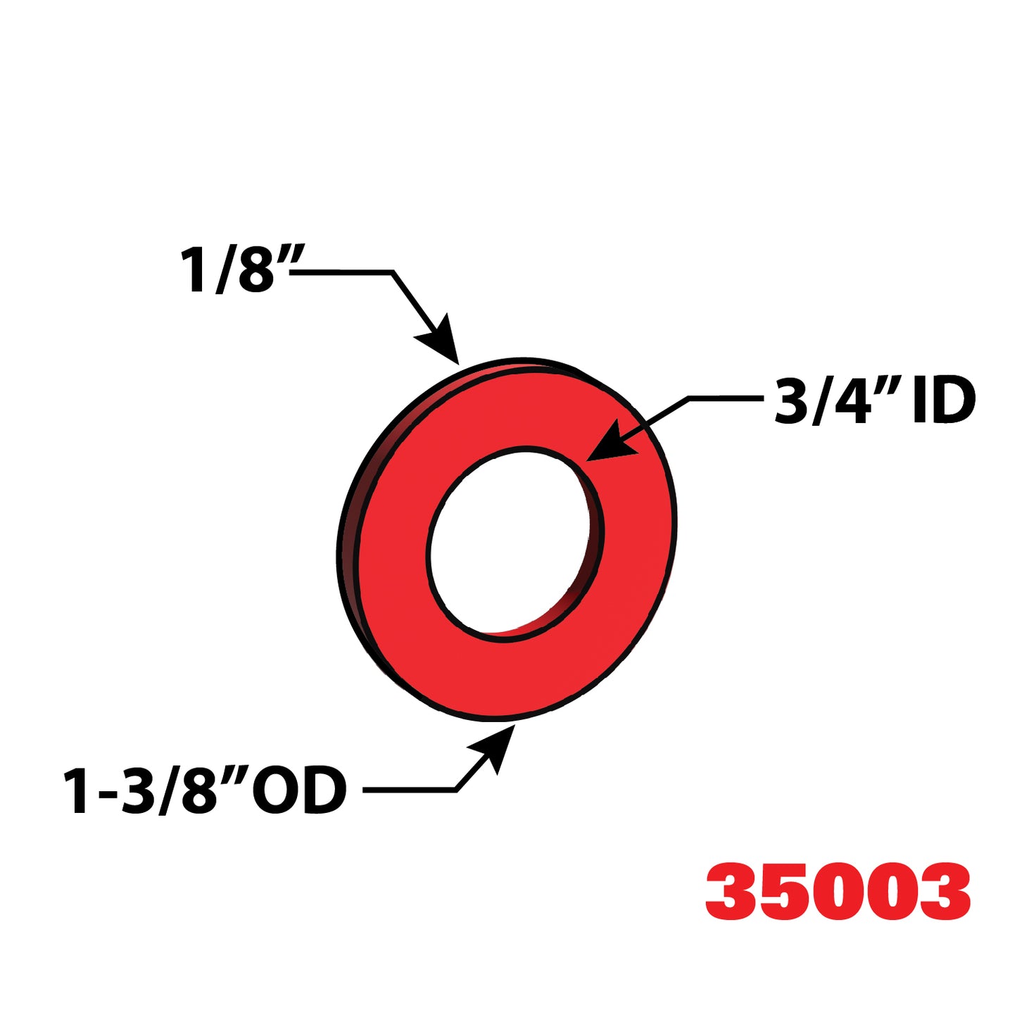 TANDEM SHIM-KENWTH 1/8" (6)