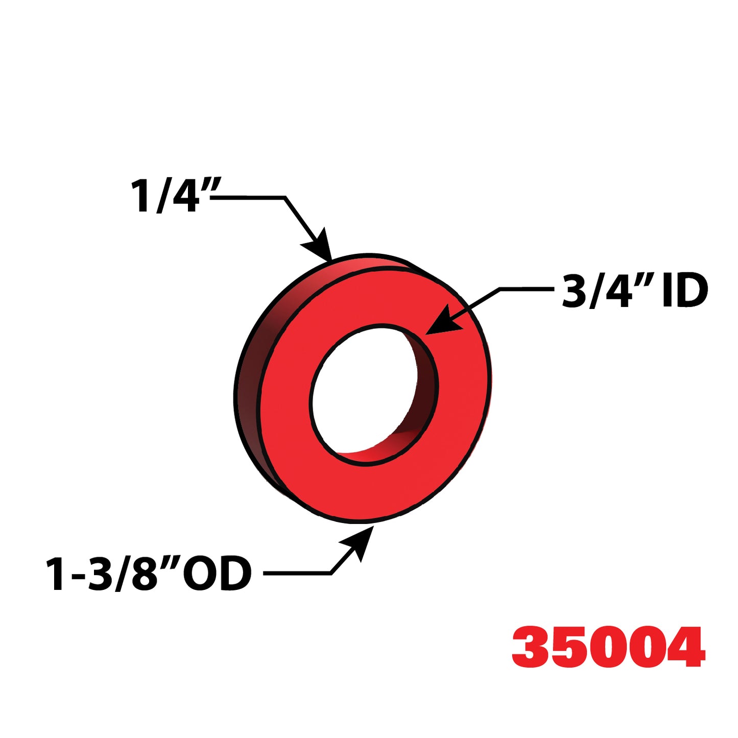 TANDEM SHIM-KENWTH 1/4" (6)