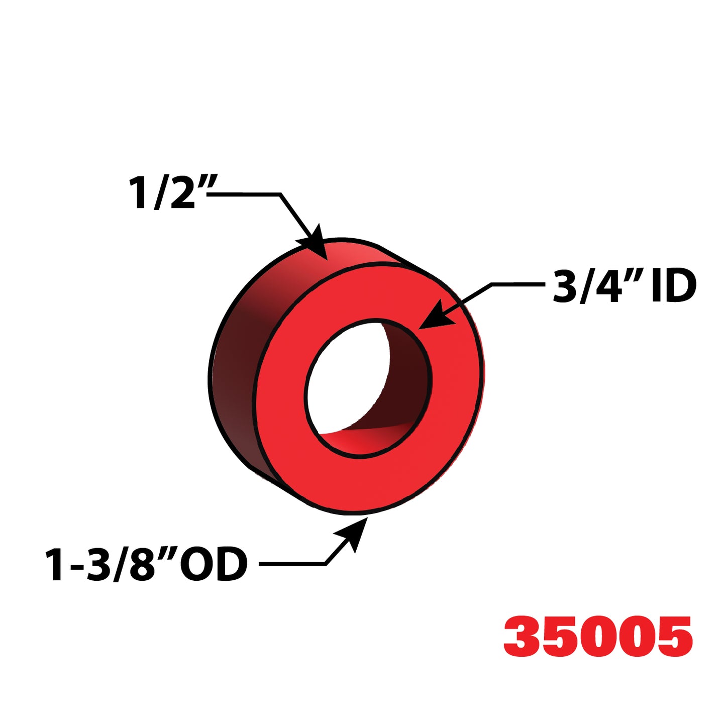 TANDEM SHIM-KENWTH 1/2" (6)