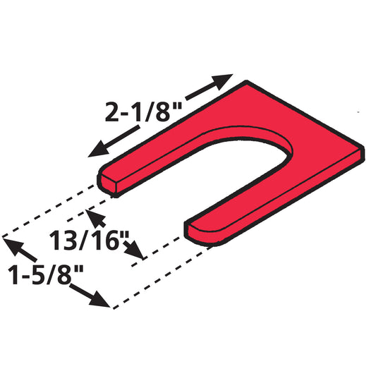 TANDEM SHIM-FRTLNR SS 1/32"(6)