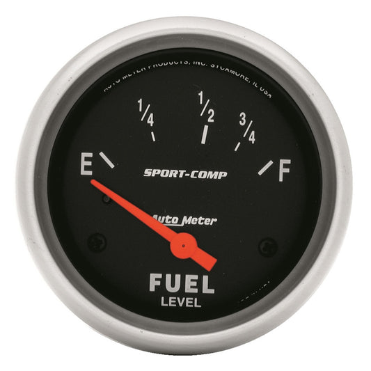 AutoMeter 2-5/8 in. FUEL LEVEL 73-10 O SPORT-COMP 3515
