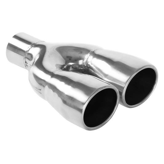 MagnaFlow 3 X 3.75in. Oval Polished Exhaust Tip 35169 MAGNAFLOW-35169