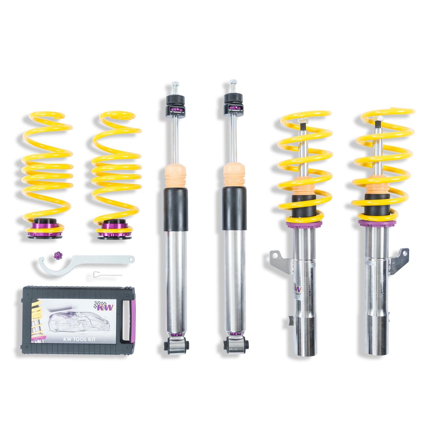 KW Suspensions 3521000M KW V3 Coilover Kit - Audi A3 / S3 Quattro 8V w/o Magnetic Ride