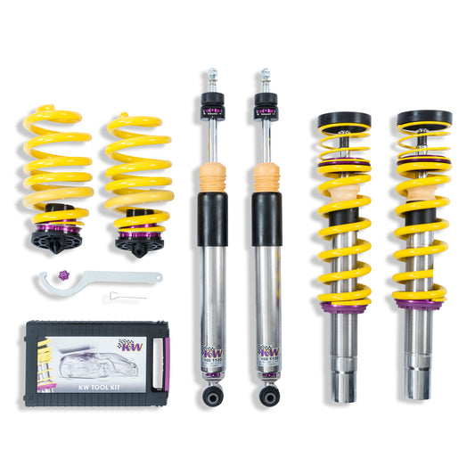 KW Suspensions 352100BU KW V3 Coilover Kit - Audi S5 Sportback; without EDC; (48.5mm )