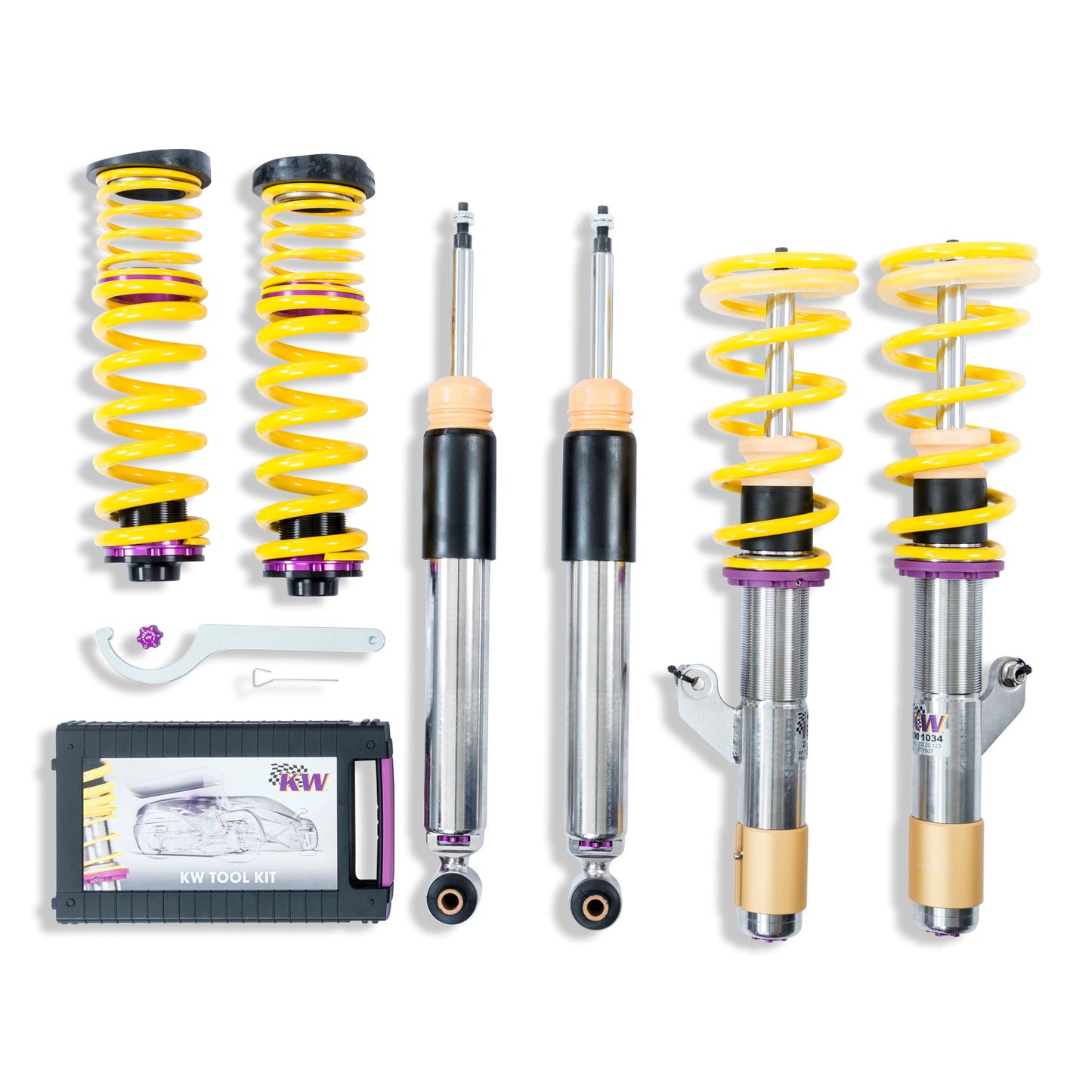 KW Suspensions 3522000J KW V3 Coilover Kit - BMW 4 series F33 Convertible 2WD w/o EDC