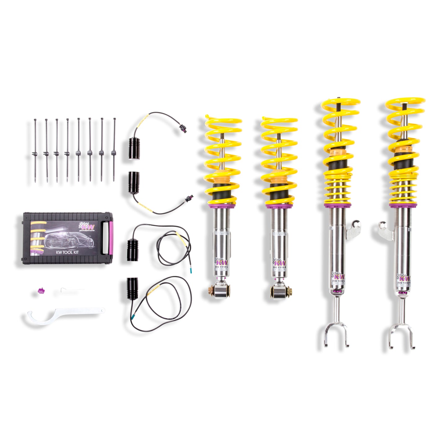 KW Suspensions 3522000V KW V3 Coilover Kit Bundle - BMW M6 F12/13 with cancellation kit