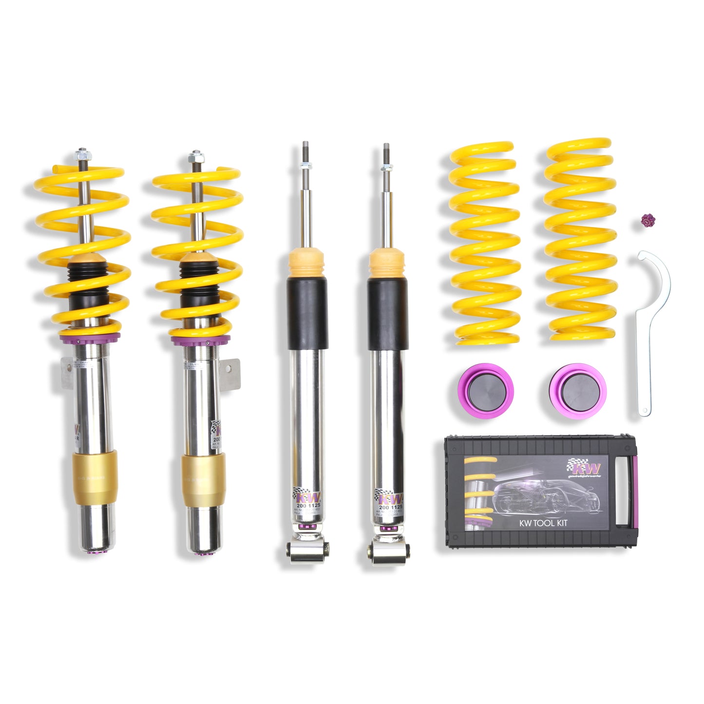 KW Suspensions 35220095 KW V3 Coilover Kit - 2011+ BMW 1series M