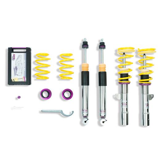 KW Suspensions 352200BN KW V3 Coilover Kit - BMW X1 (F48); BMW X2 (F39); Mini Cooper Clubman (F54); Mini Countryman(F60); without electronic dampers