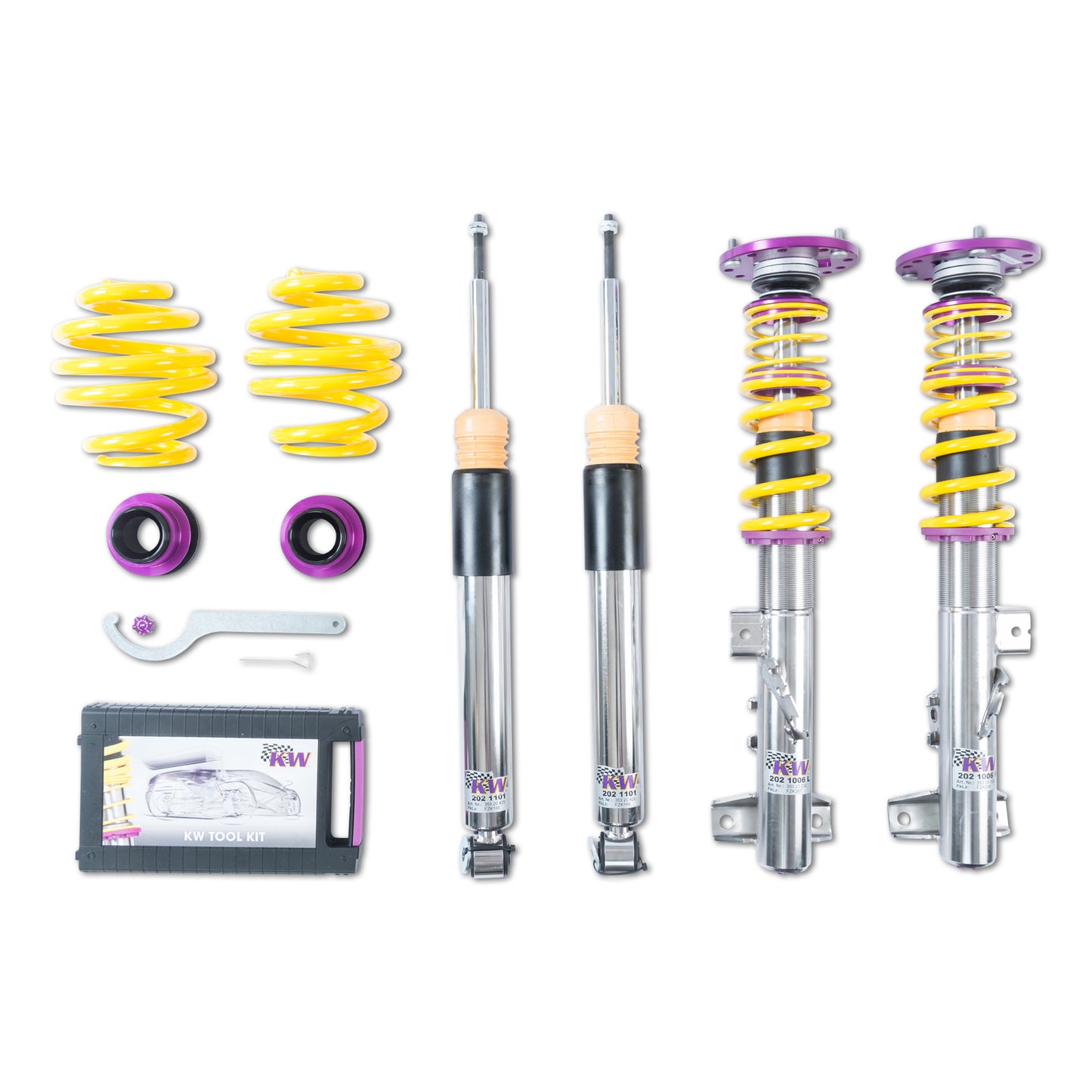 KW Suspensions 35220811 KW V3 Clubsport Kit - BMW 3series E36 (3B 3/B 3C 3/C)