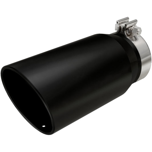 MagnaFlow 6in. Round Black Coated Exhaust Tip 35239 MAGNAFLOW-35239