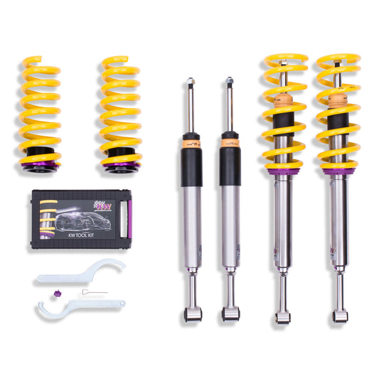 KW Suspensions 35243010 KW V3 Coilover Kit - Maserati Ghibli (M156) without Skyhook suspension 2WD