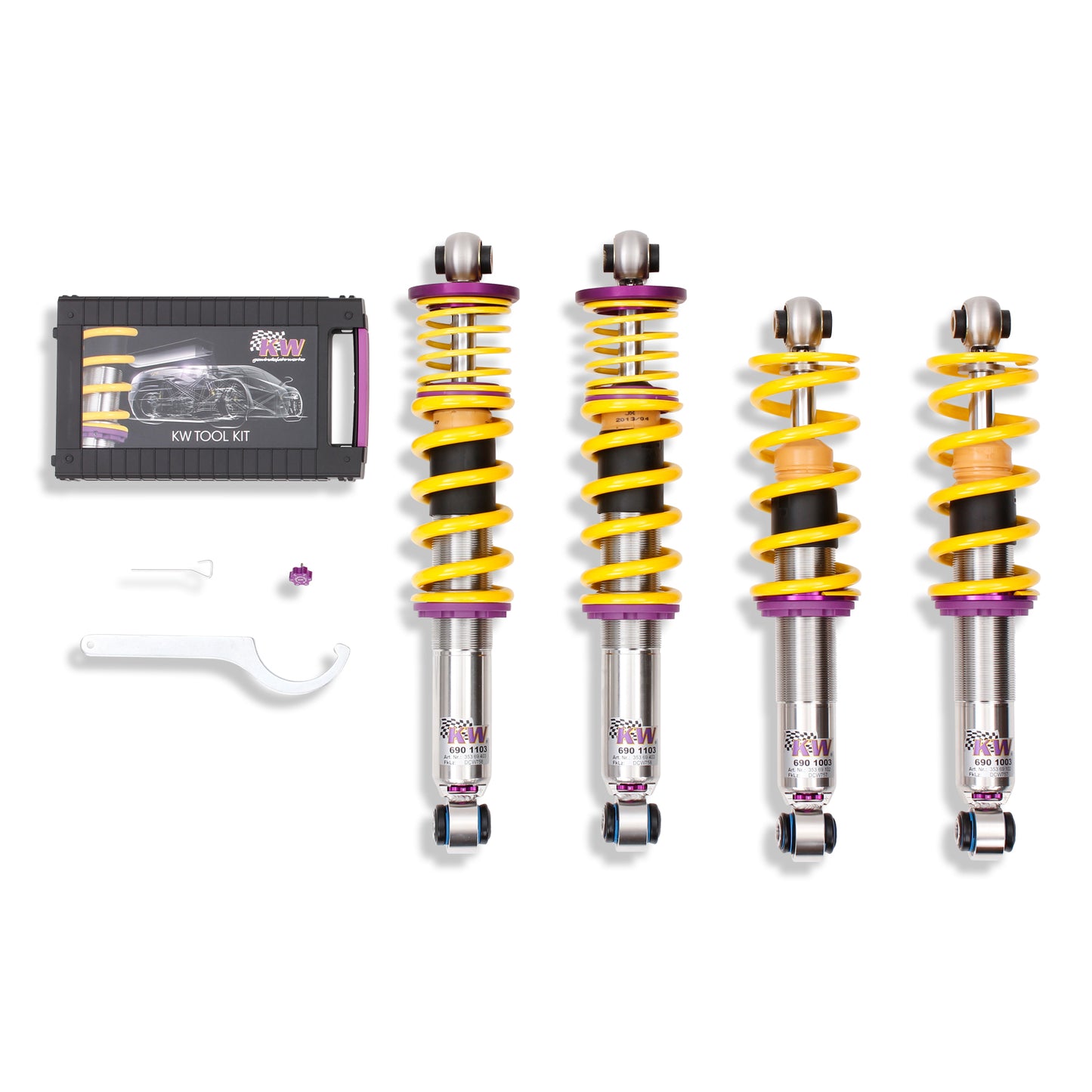 KW Suspensions 35269004 KW V3 Coilover Kit - Lotus Evora