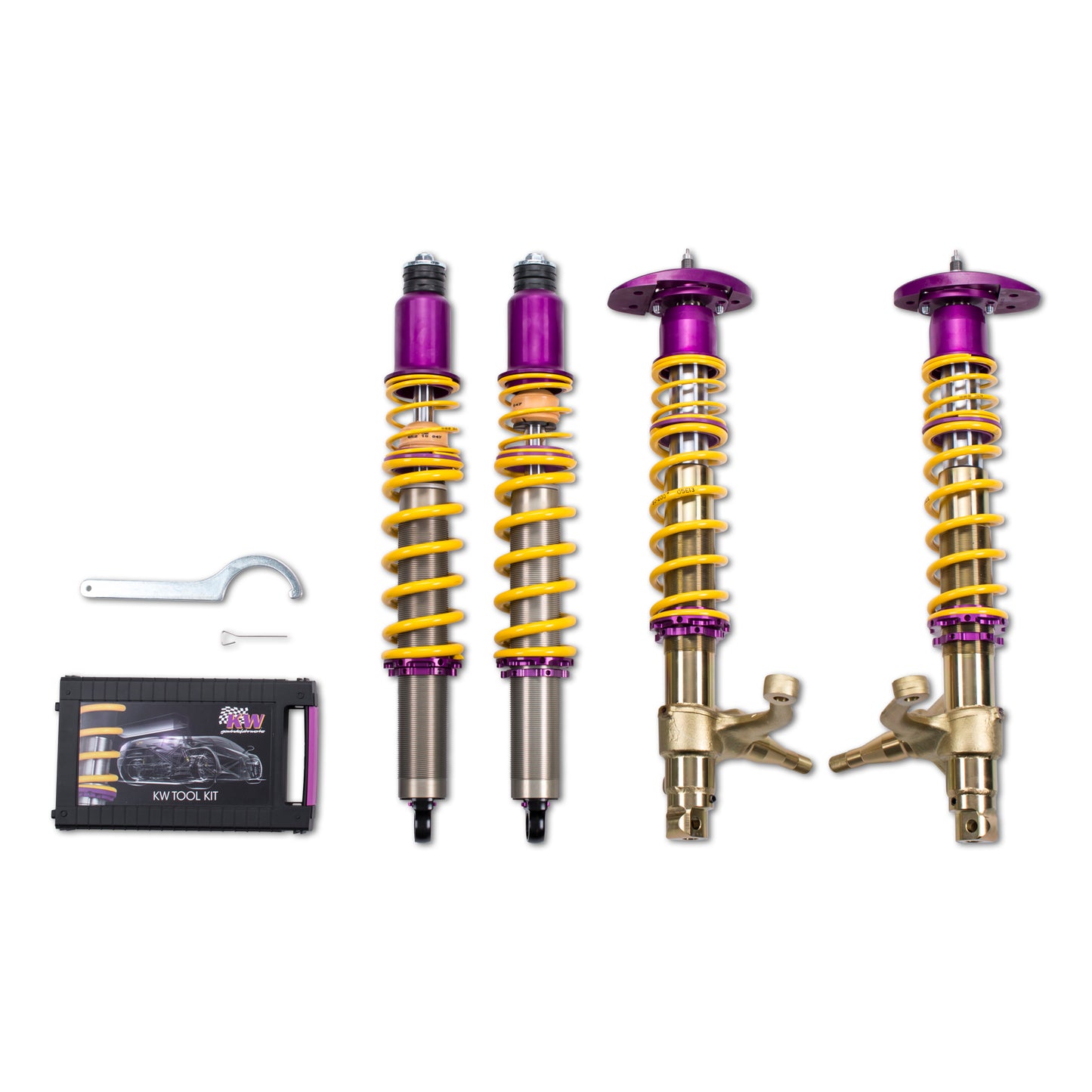 KW Suspensions 35271864 KW V3 Clubsport Kit - Porsche 911 (G body) incl. 19mm raised spindles