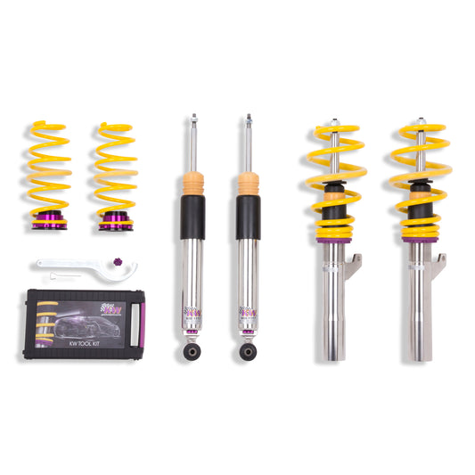 KW Suspensions 3528000E KW V3 Coilover Kit - VW Beetle (16) Hatchback 2.5L & TDI