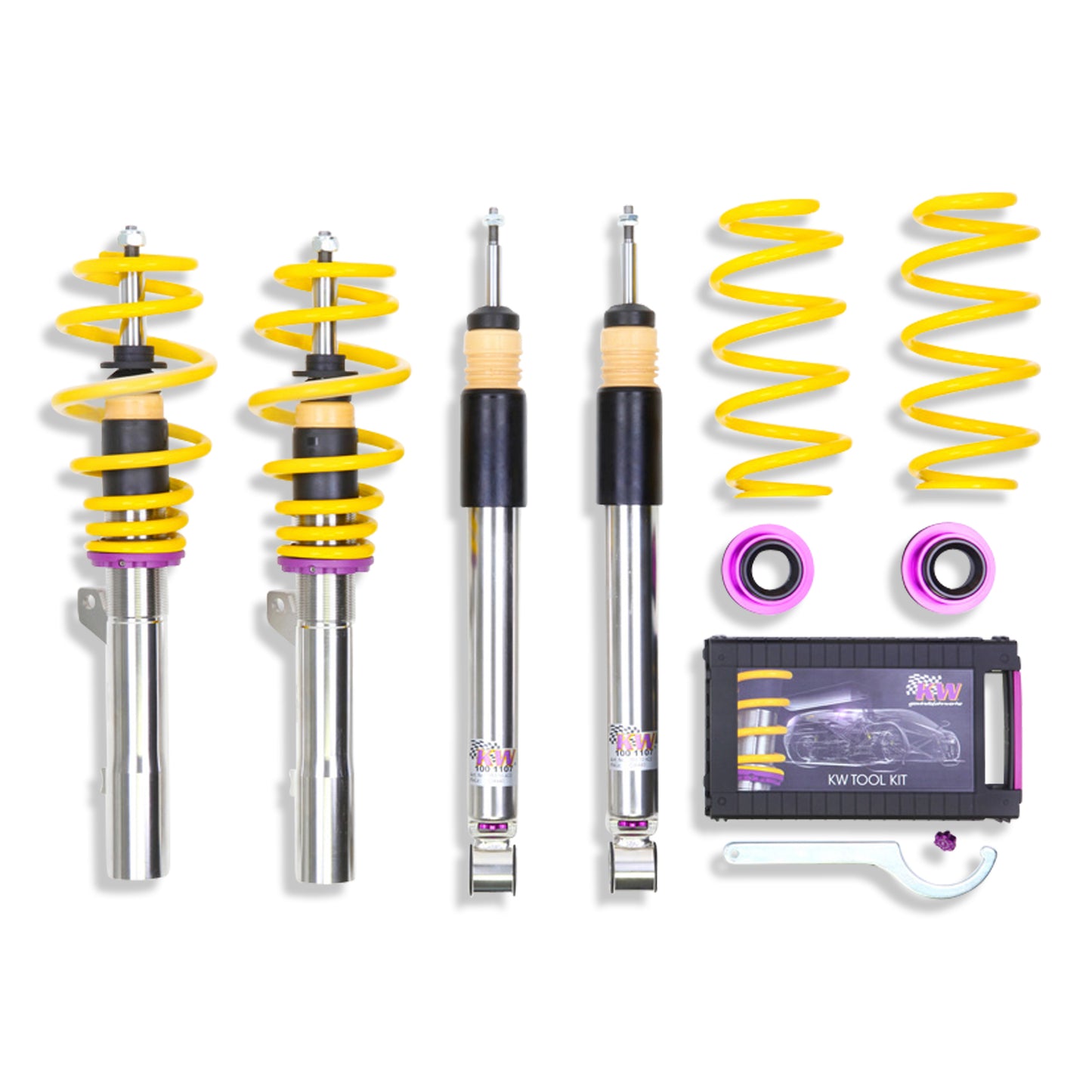 KW Suspensions 35280029 KW V3 Coilover Kit - Audi CC (3CC); all incl. 4motion without DCC