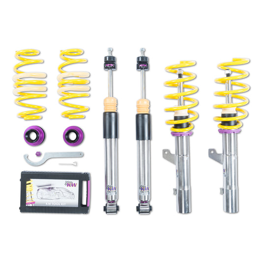 KW Suspensions 352800CB KW V3 Coilover Kit - VW Golf VII R without DCC