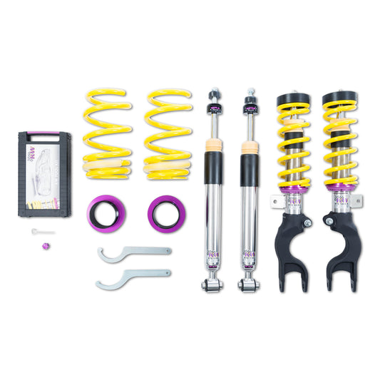 KW Suspensions 35287007 KW V3 Coilover Kit - Telsa Model 3 AWD