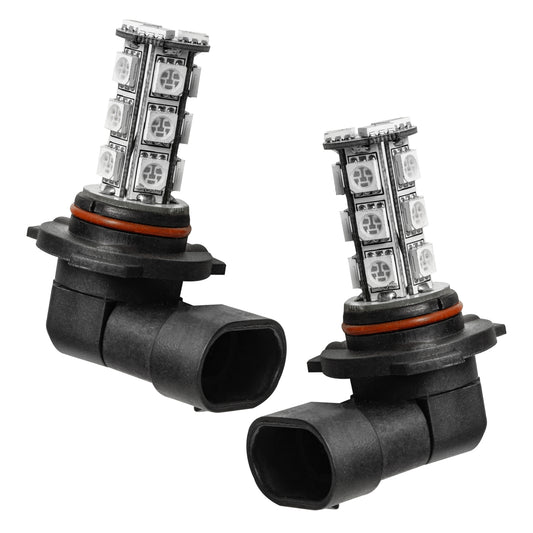 Oracle Lighting 3603-005 - ORACLE 9005 18 LED Bulbs (Pair) - Amber