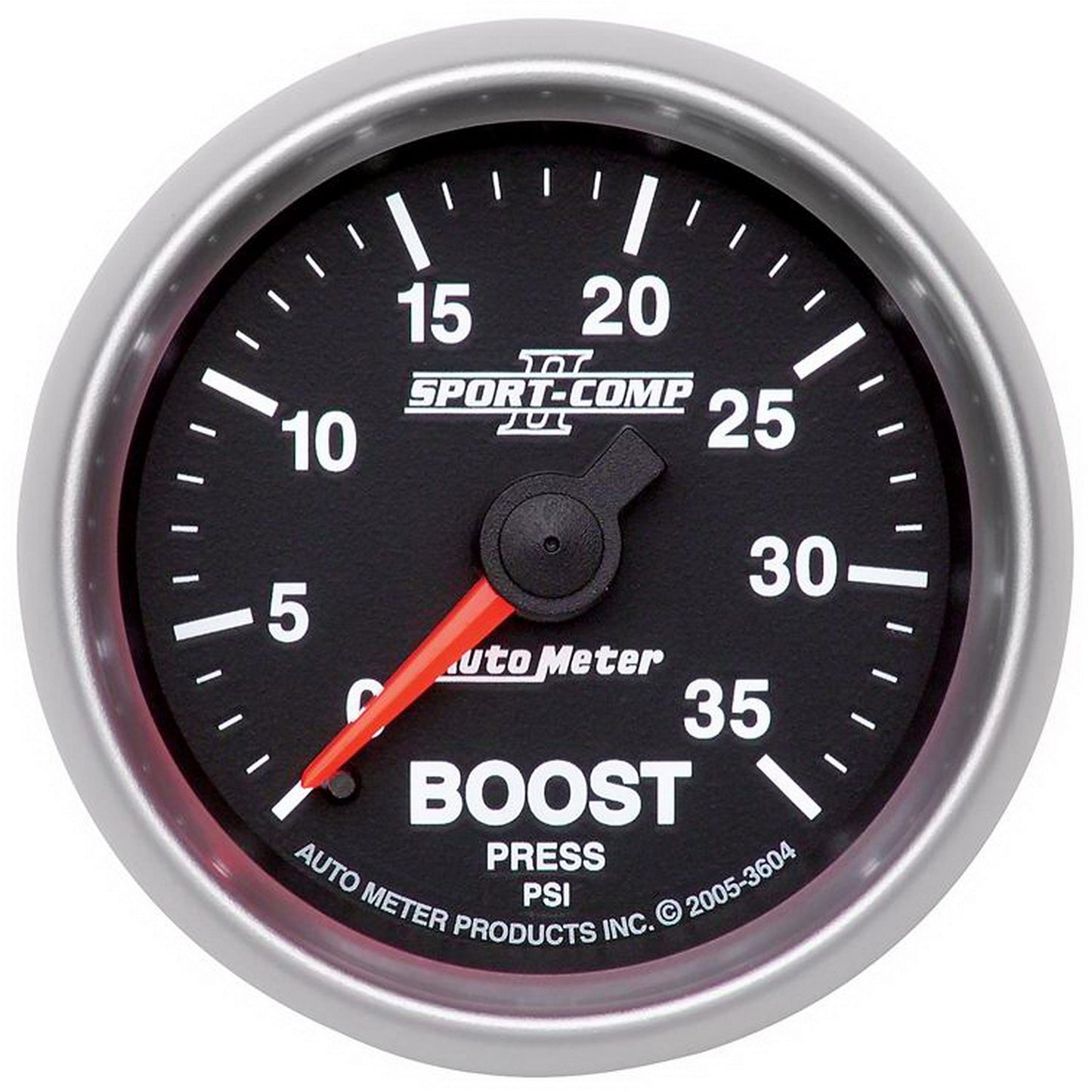 AutoMeter 2-1/16 in. BOOST 0-35 PSI SPORT-COMP II 3604