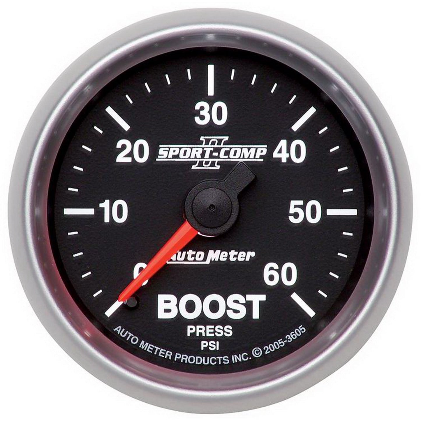 AutoMeter 2-1/16 in. BOOST 0-60 PSI SPORT-COMP II 3605