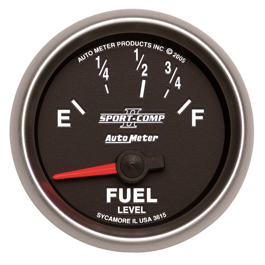 AutoMeter 2-1/16 in. FUEL LEVEL 73-10 O SCII 3615
