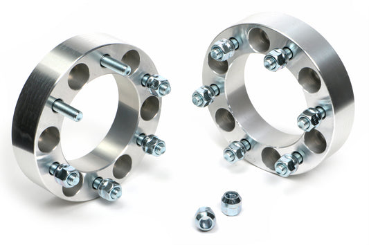 Trans-Dapt Performance Billet Wheel Spacers; 6 Lug On 5.5 In. Bolt Pattern Diameter; 12Mm X 1.5 Studs; 1 1/2 In. Thick 3627