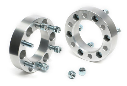 Trans-Dapt Performance Billet Wheel Spacers; 6 Lug On 5.5 In. Bolt Pattern Diameter; 14Mm X 1.5 Studs; 1 1/2 In. Thick 3628