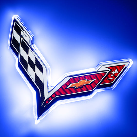 Oracle Lighting 3633-002 - Corvette C7 Rear Illuminated Emblem
