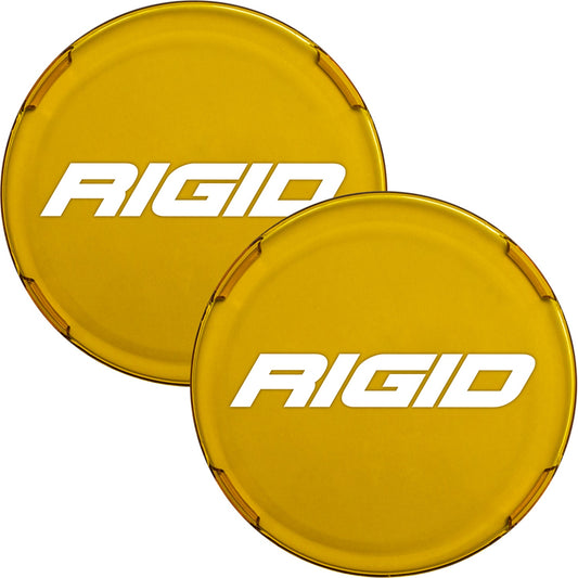 RIGID Industries Light Cover For 360-Series 6 Inch LED Lights Amber Pair 363662