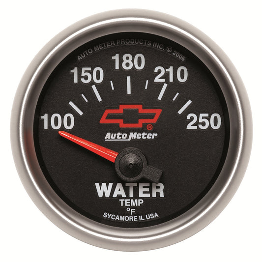 AutoMeter 2-1/16 in. WATER TEMPERATURE 100-250 Fahrenheit GM BLACK 3637-00406