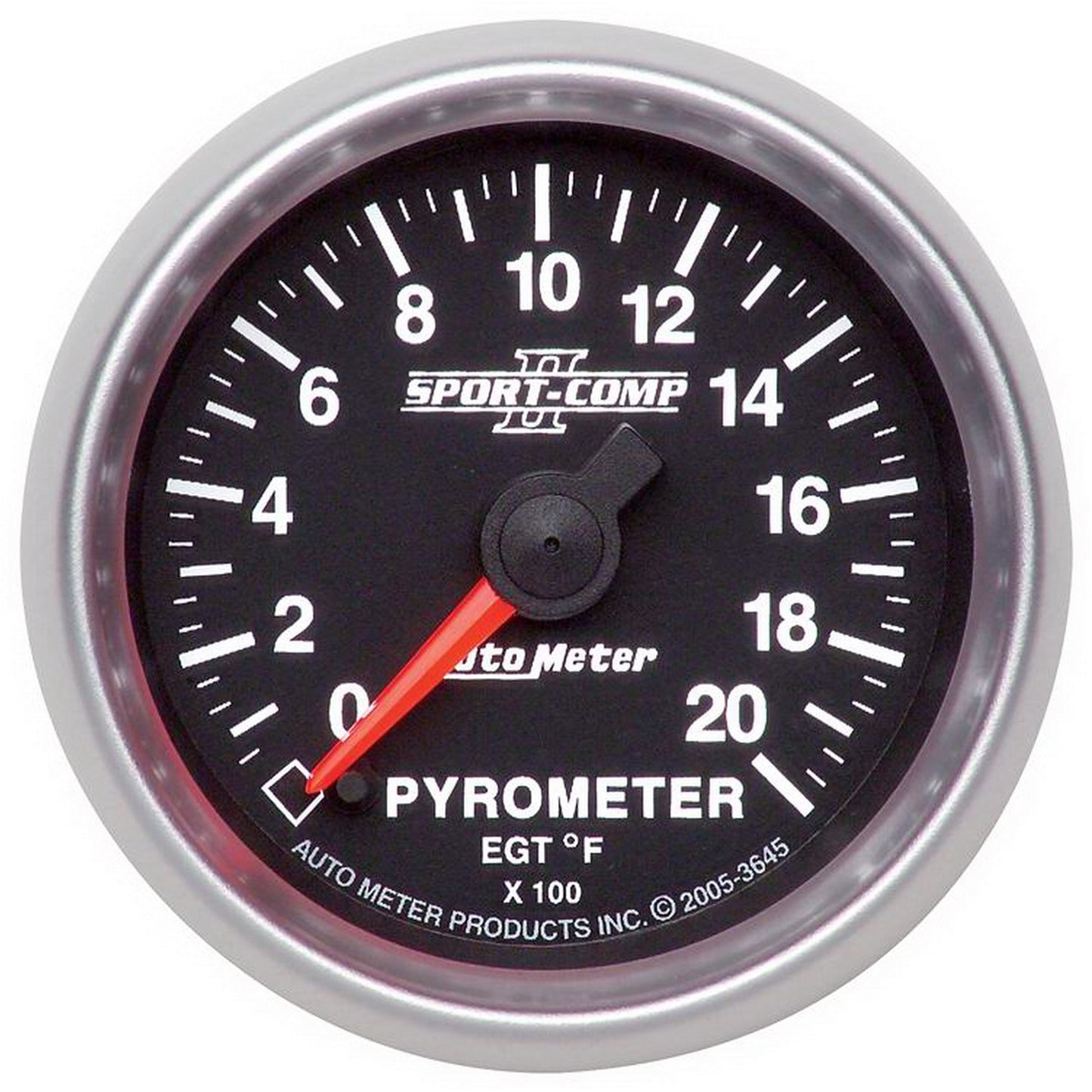 AutoMeter 2-1/16in PYROMETER 0-2000 deg deg F SPORT-COMP II 3645