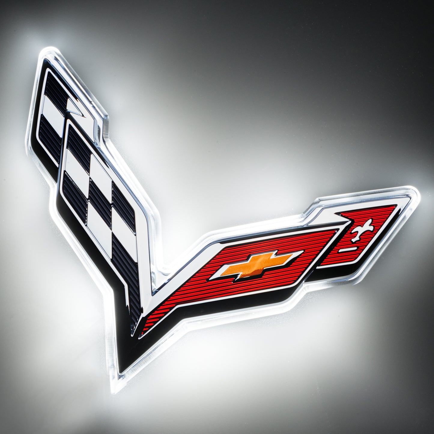 Oracle Lighting 3655-001 - Corvette C7 Rear Illuminated Emblem - Dual Intensity