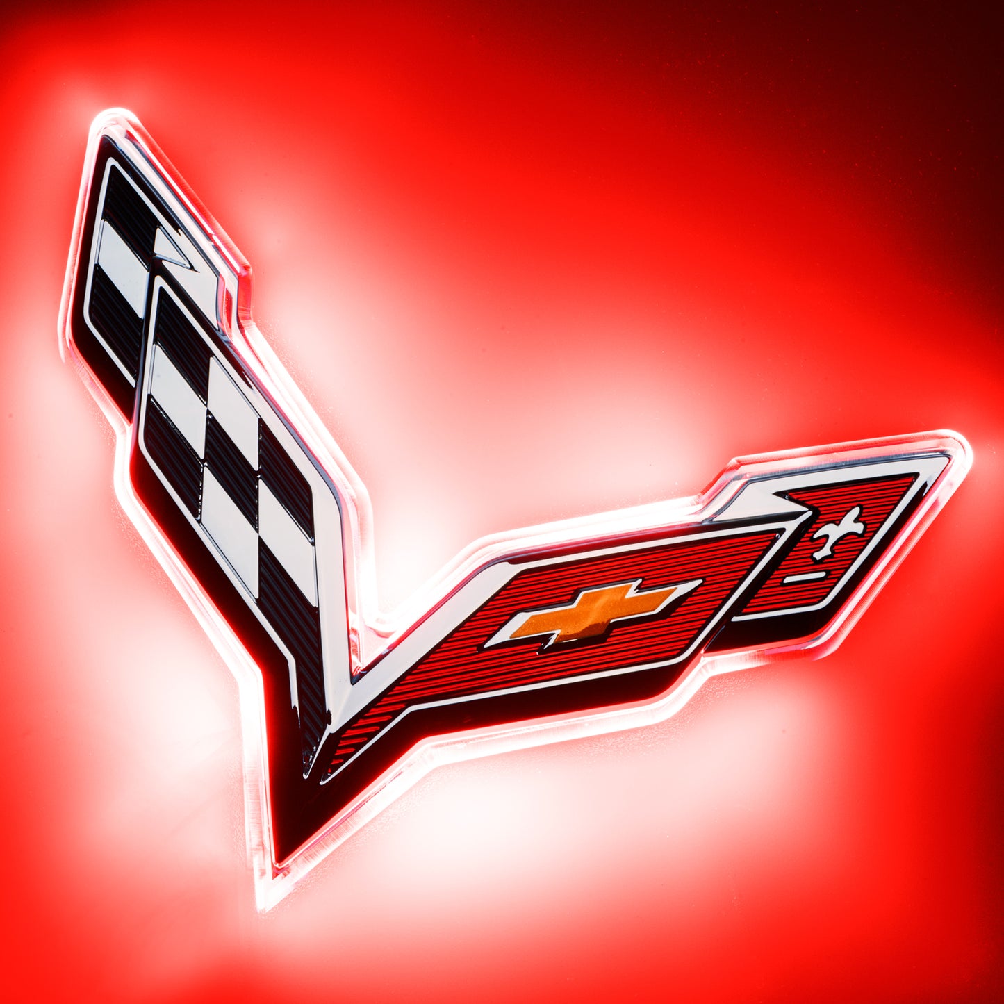 Oracle Lighting 3655-003 - Corvette C7 Rear Illuminated Emblem - Dual Intensity