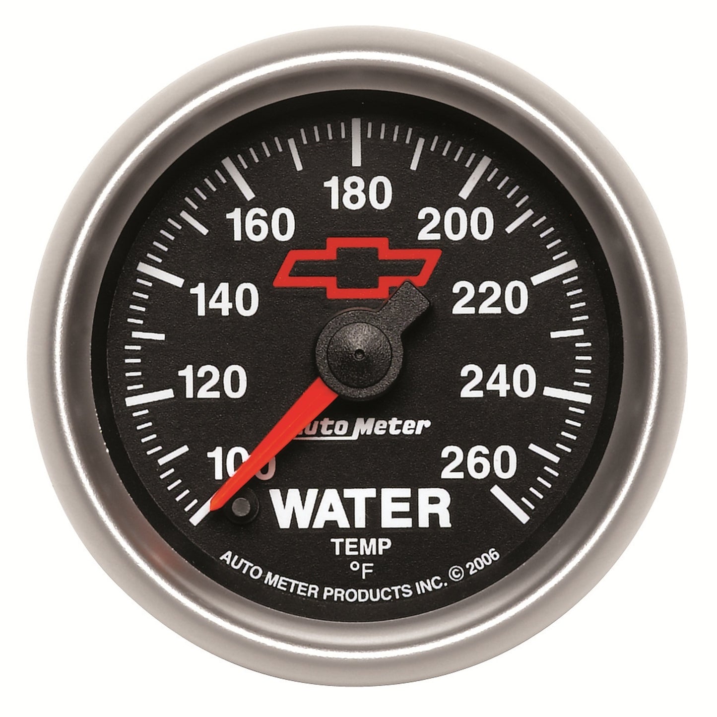 AutoMeter 2-1/16 in. WATER TEMPERATURE 100-260 Fahrenheit GM BLACK 3655-00406