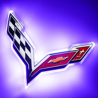 Oracle Lighting 3655-007 - Corvette C7 Rear Illuminated Emblem - Dual Intensity