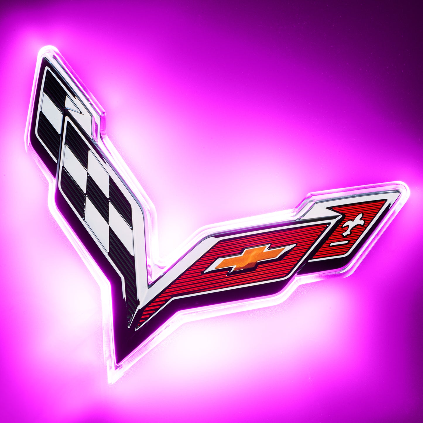 Oracle Lighting 3655-009 - Corvette C7 Rear Illuminated Emblem - Dual Intensity