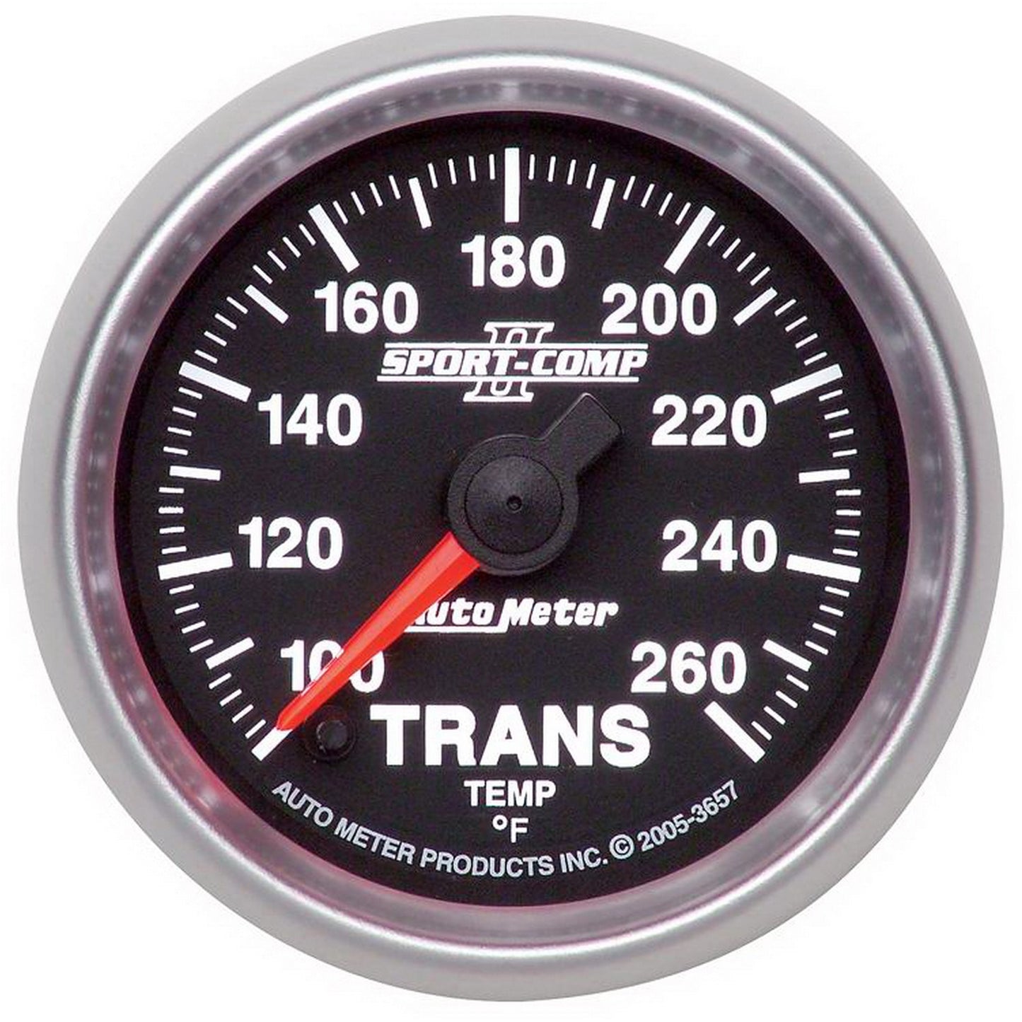 AutoMeter 2-1/16in TRANSMISSION TEMPERATURE 100-260 deg F SPORT-COMP II 3657