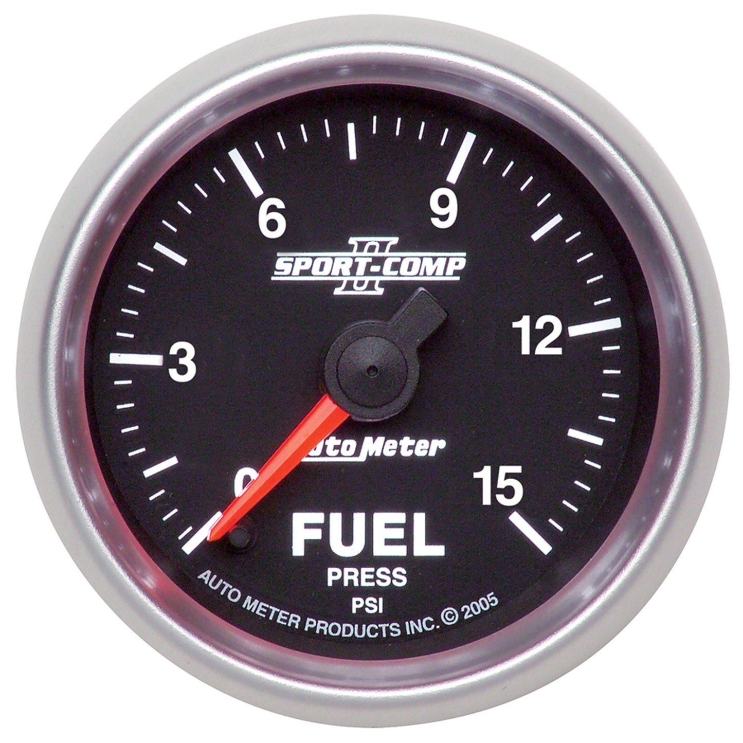 AutoMeter 2-1/16in FUEL PRESSURE 0-15 PSI SPORT-COMP II 3661