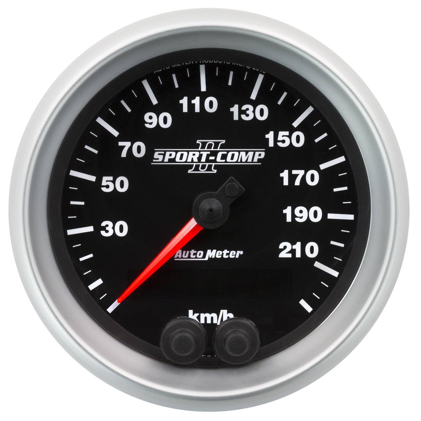 AutoMeter 3-3/8 in. SPEEDO 225 km/h GPS SPORT-COMP II 3680-M