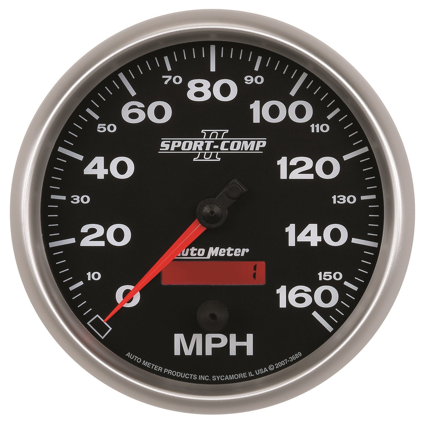 AutoMeter 5 in. SPEEDOMETER 0-160 MPH SPORT-COMP II 3689
