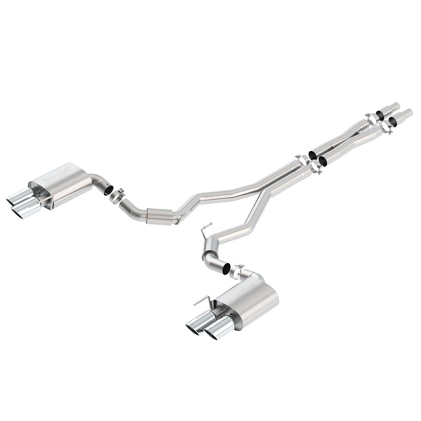 Borla 2018-2021 Ford Mustang GT Cat-Back Exhaust System S-Type 140745