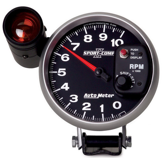 AutoMeter 5 in. PEDESTAL TACHOMETER 0-10000 RPM SPORT-COMP II 3699