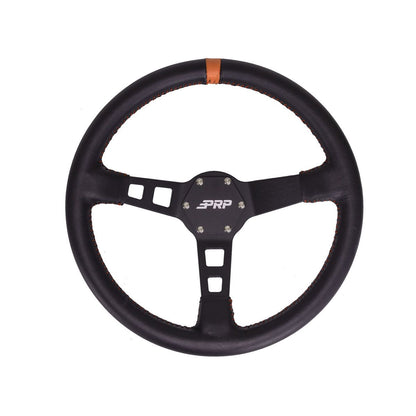 PRP-G114-Deep Dish Leather Steering Wheel