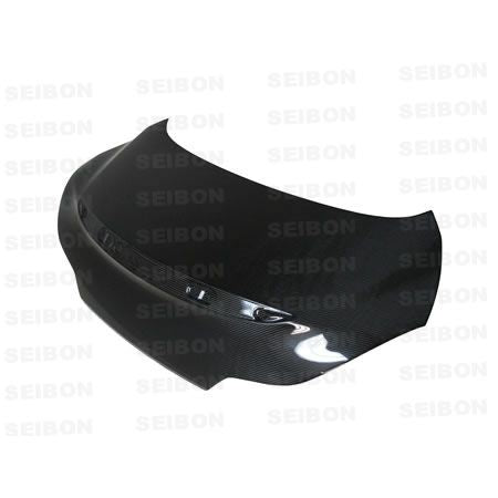 Seibon Carbon TL0809INFG372D OEM-style carbon fiber trunk lid for 2008-2013 Infiniti G37 2dr and 2014-2015 Q60 2dr
