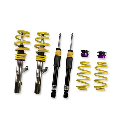 KW Suspensions 15210040 KW V2 Coilover Kit - Audi Jetta V sedan / wagon incl. GLI and DSG (A5/1K)