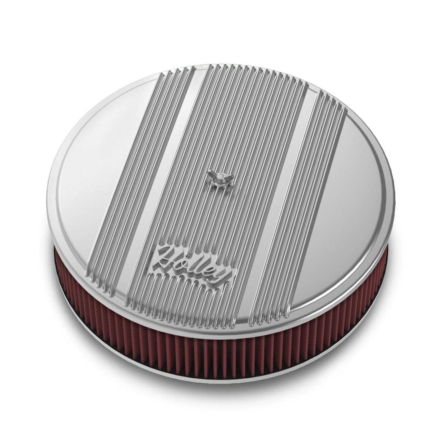 Holley Round Finned Air Cleaner 120-151