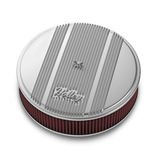 Holley Round Finned Air Cleaner 120-151
